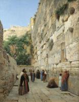 Bauernfiend, Gustav - Wailing Wall, Jerusalem
